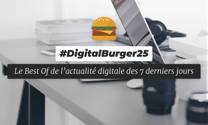 Le visuel du Digital Burger numéro 25 de Sysentive.