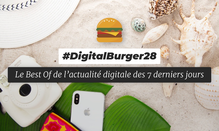 Le visuel du Digital Burger numéro 28 de Sysentive.