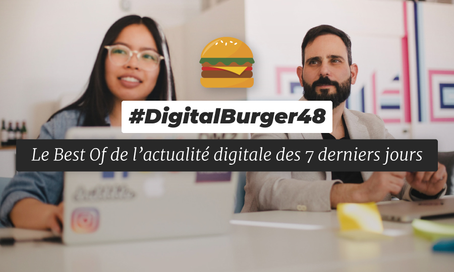 Le visuel du Digital Burger numéro 48 de Sysentive.