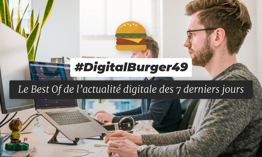 Le visuel du Digital Burger numéro 49 de Sysentive.