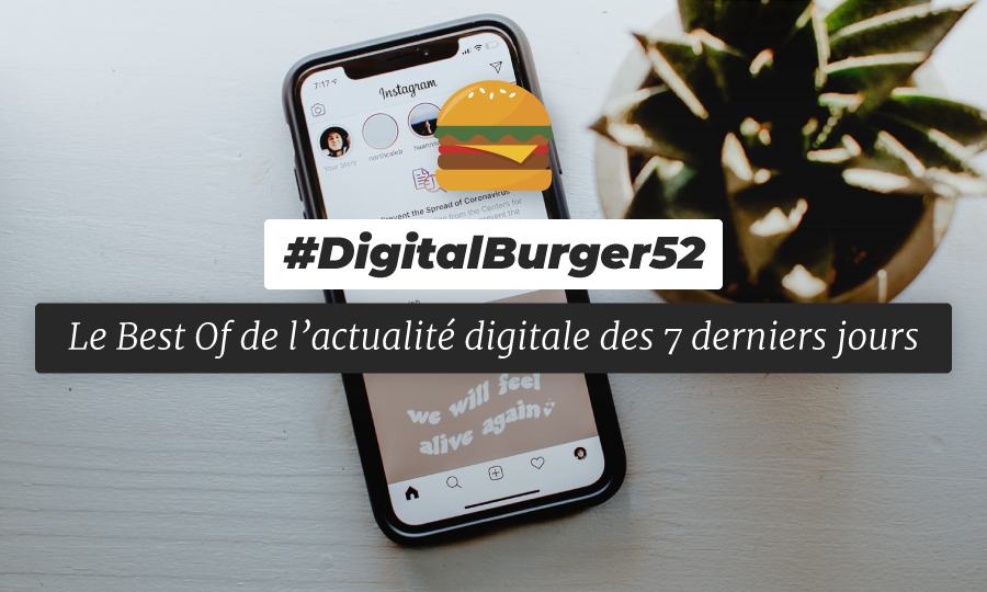Le visuel du Digital Burger numéro 52 de Sysentive.