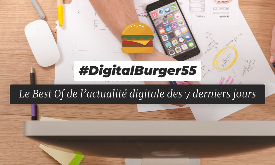 Le visuel du Digital Burger numéro 55 de Sysentive.